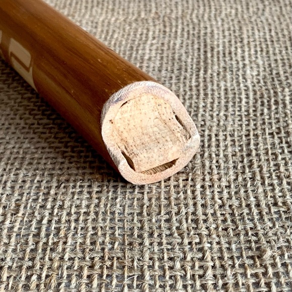 5 Instrument Bundle: 2 Carved Wood Flutes, Pan Flute, Hand Drum & Xylophone - Picture 12 of 15